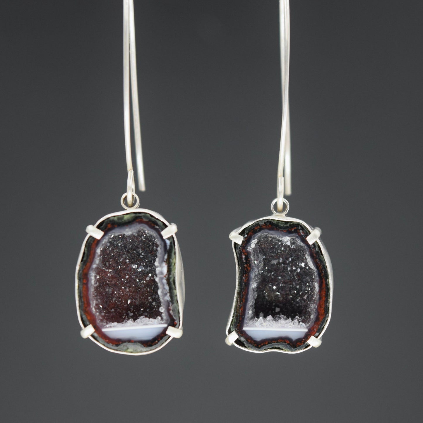 The Beauty Inside- Geode Earrings