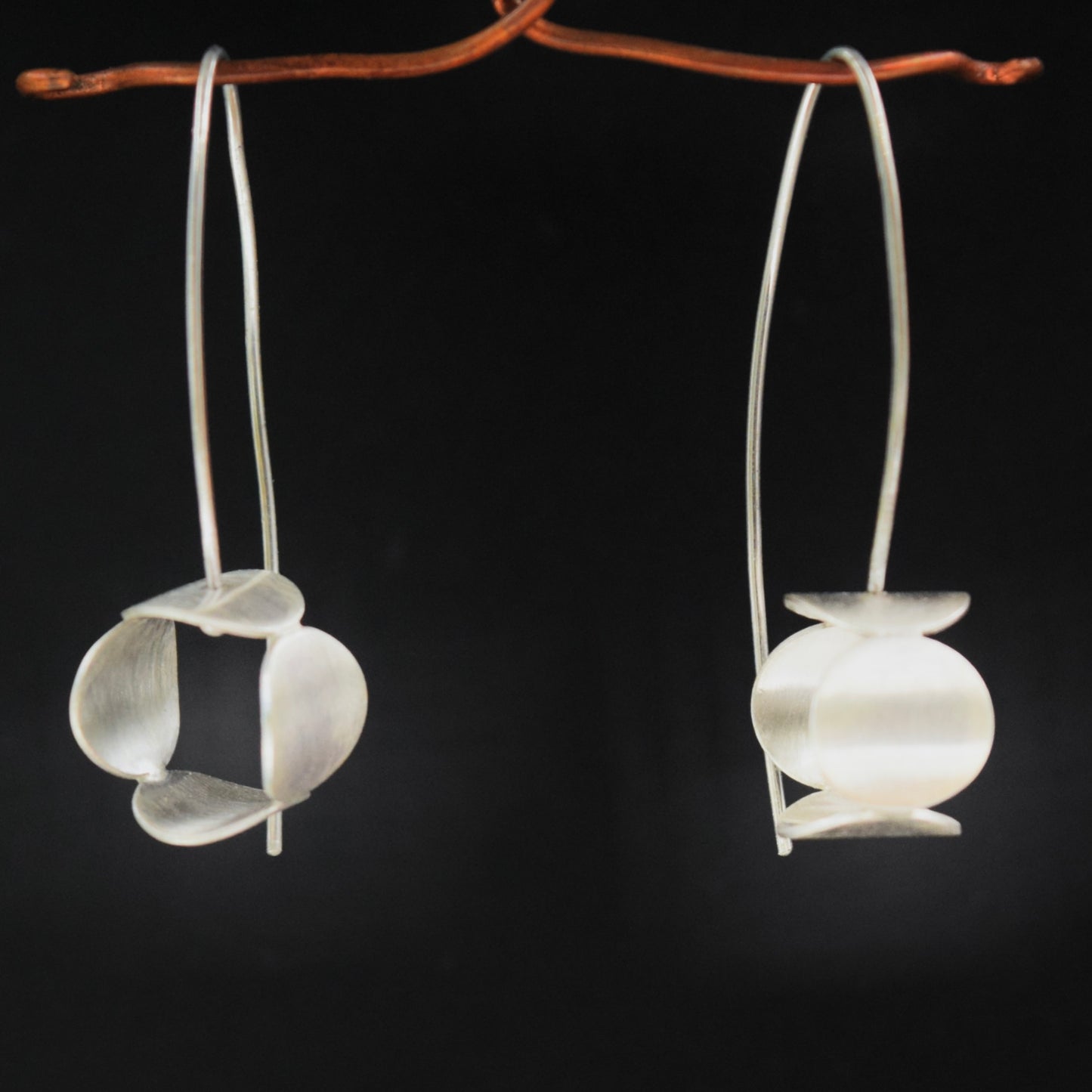 Valence Collection Circle Fidget Earrings