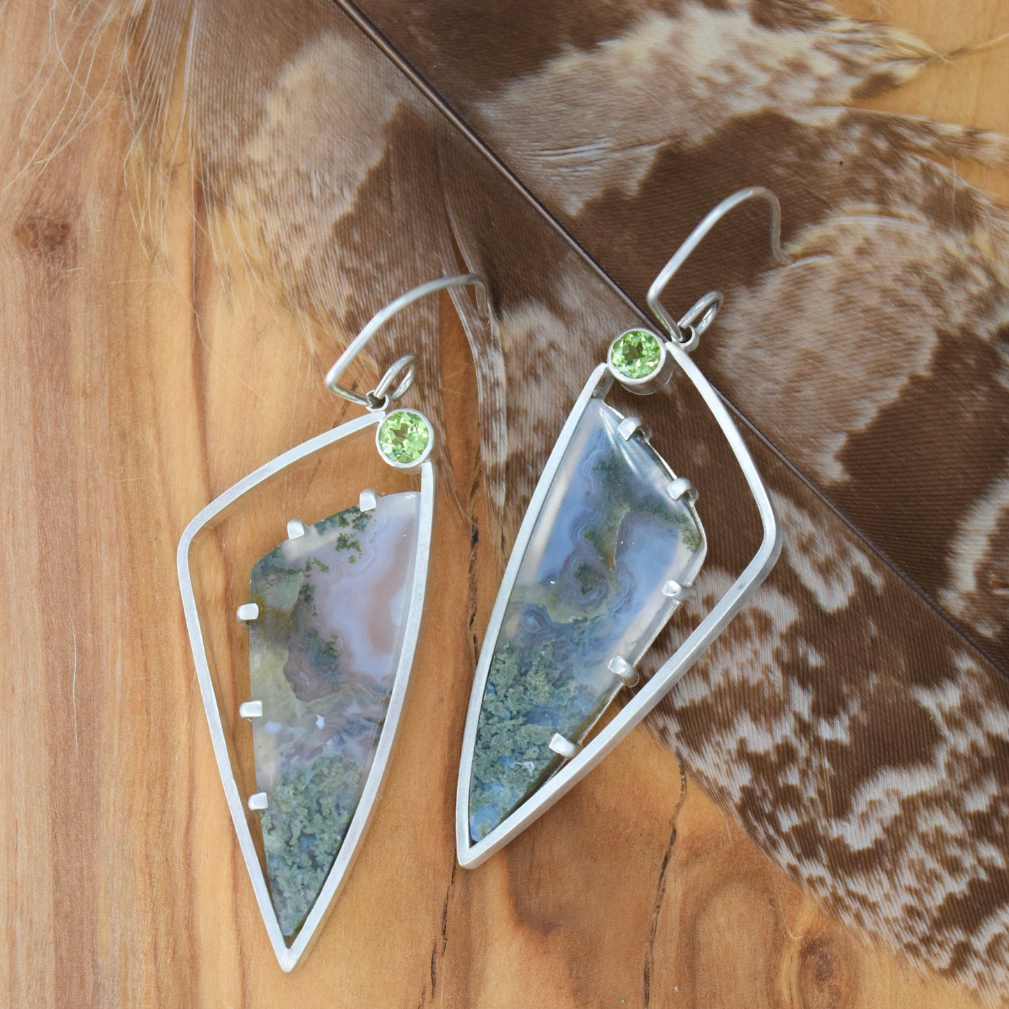 August Moss Earrings