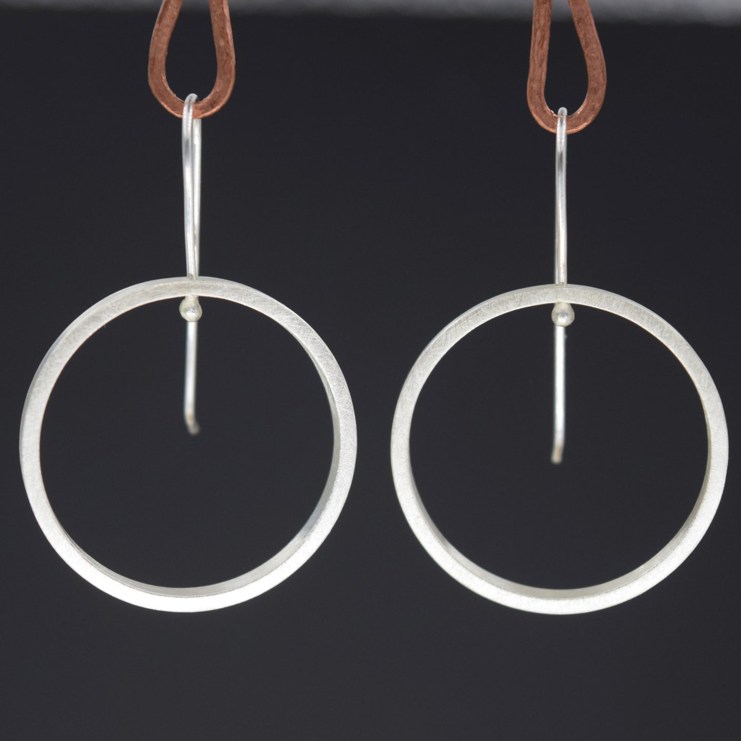 Circle Spinner Earrings