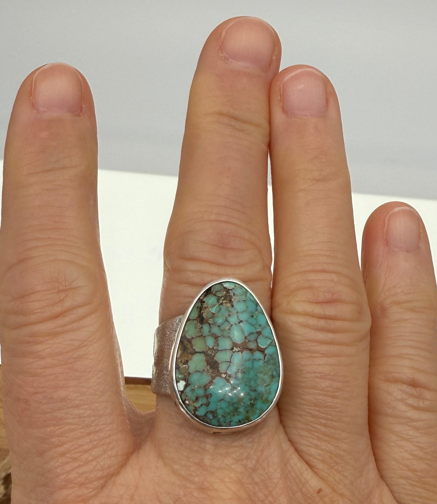 Protect My Peace Turquoise Ring