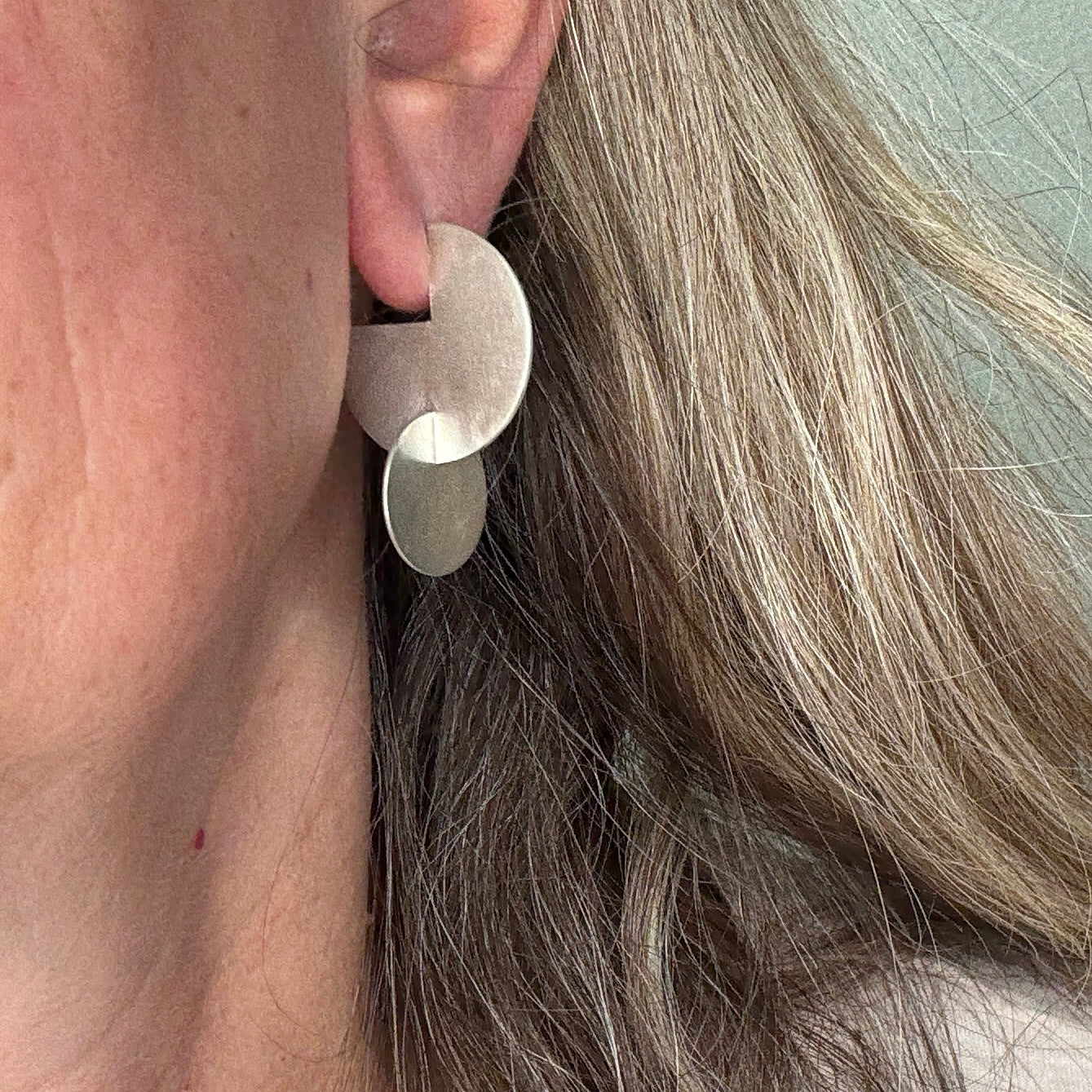 Valence Collection Circle in Circle Post Earrings