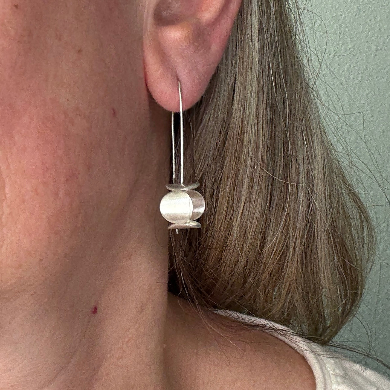 Valence Collection Circle Fidget Earrings