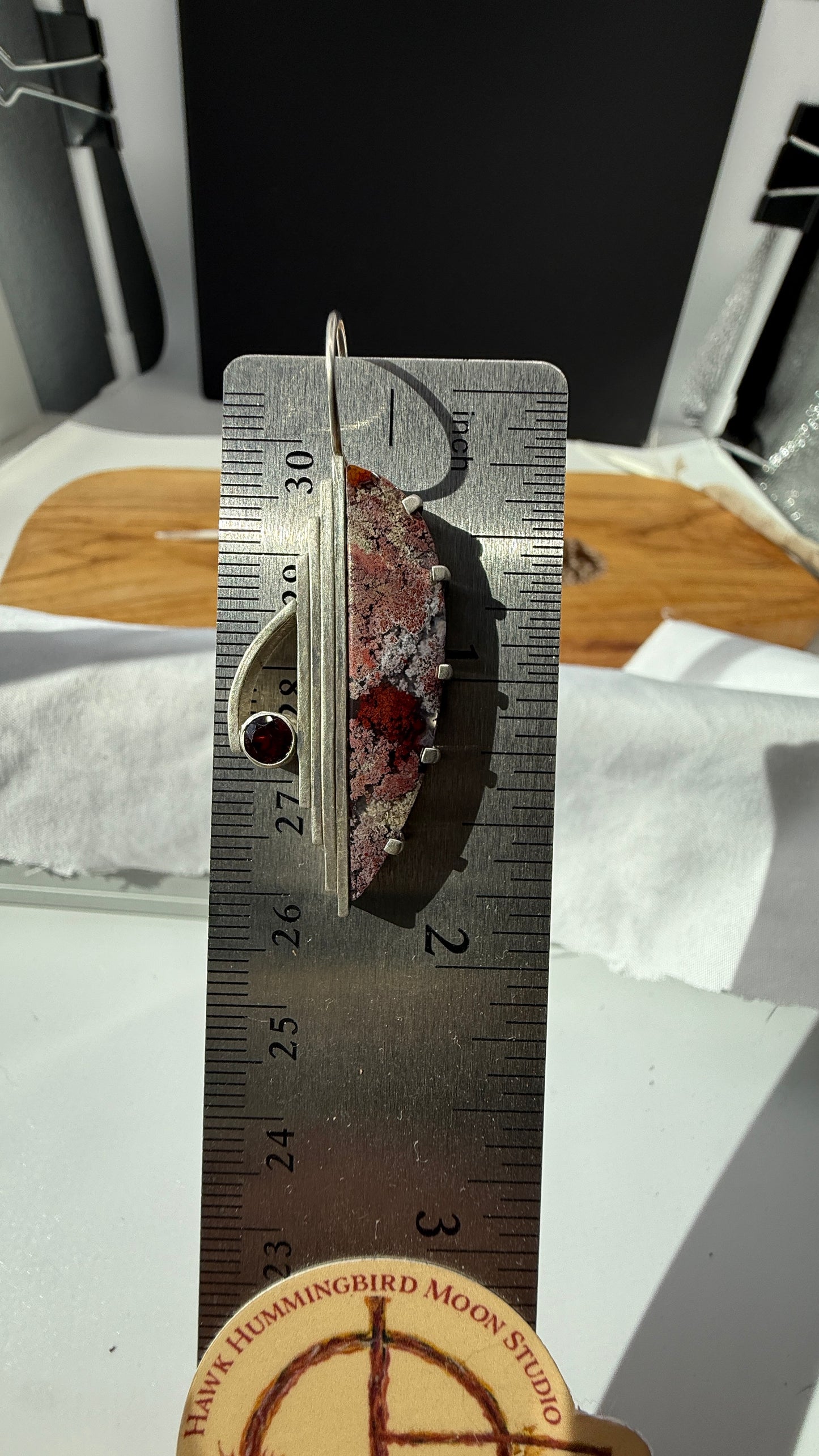 Deco Agate & Garnet