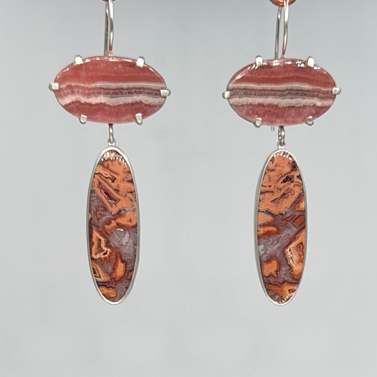 Pretty in pink earrings