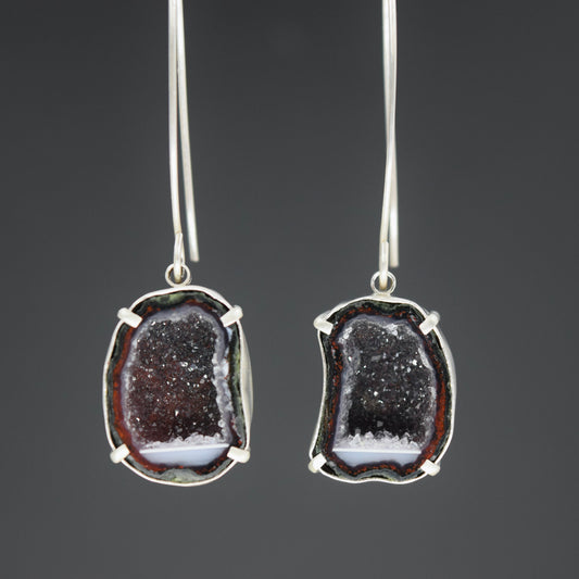 The Beauty Inside- Geode Earrings
