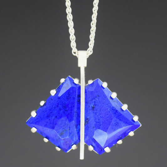Angles in Lapis Necklace