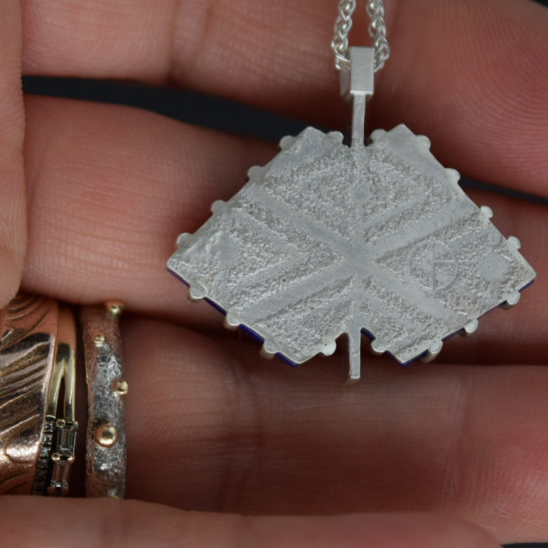 Angles in Lapis Necklace