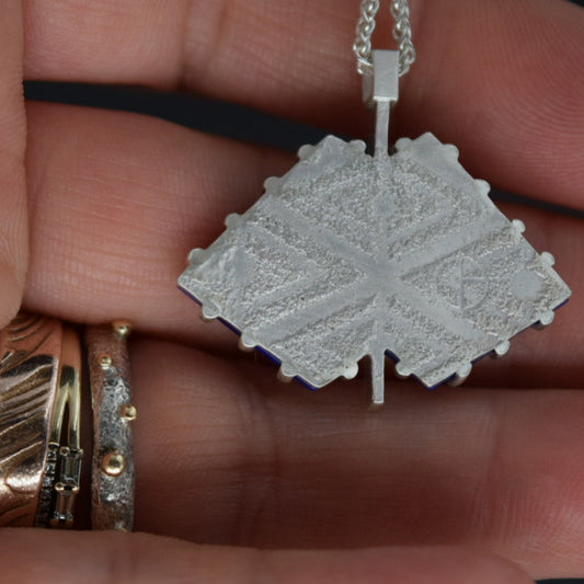 Angles in Lapis Necklace