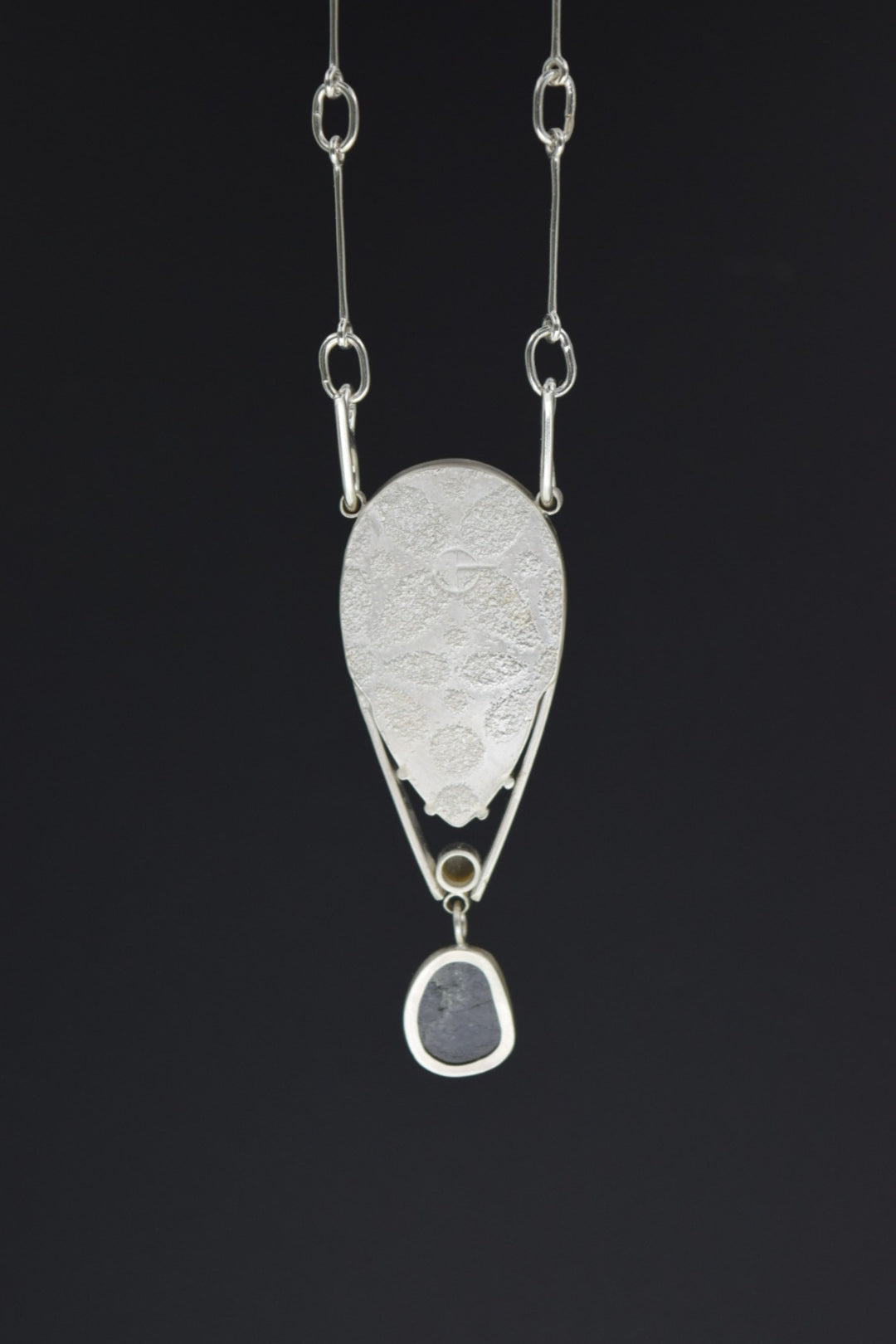 Black, White and Neutral Necklace