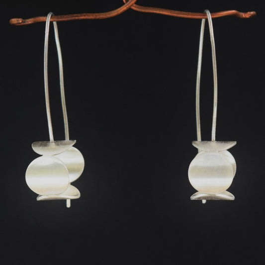 Valence Collection Circle Fidget Earrings