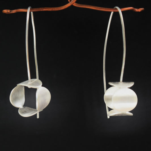 Valence Collection Circle Fidget Earrings