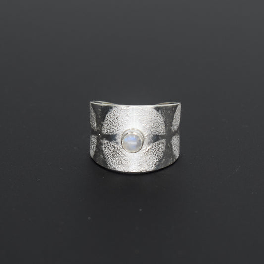 Moonstone Adjustable ring