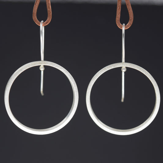 Circle Spinner Earrings