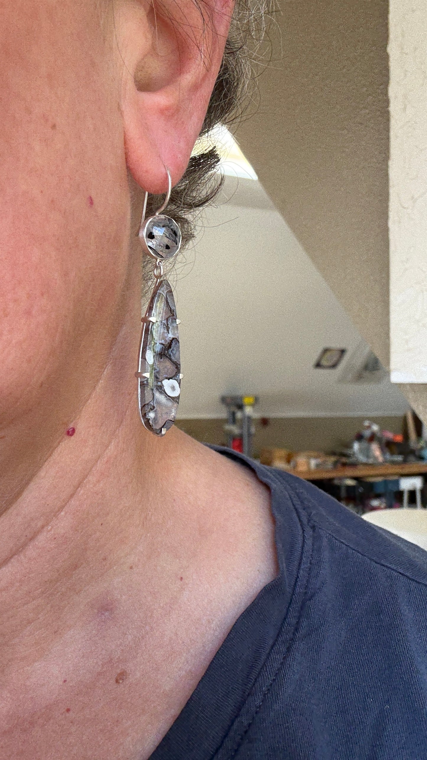 Luminous earrings