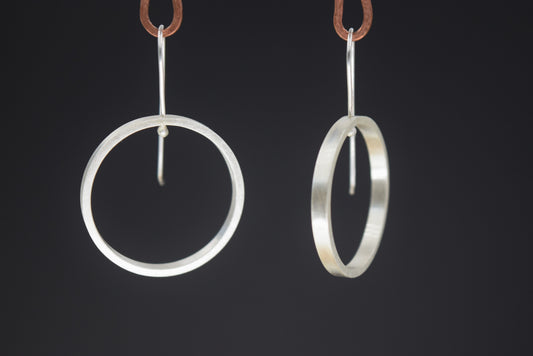 Circle Spinner Earrings