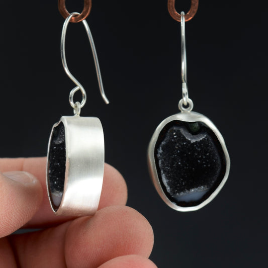 Sparkle Within Geode Earrings