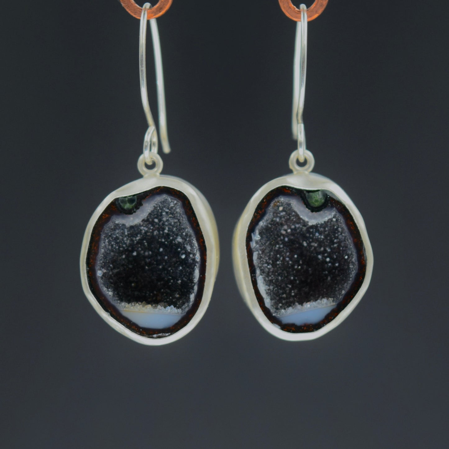 Sparkle Within Geode Earrings