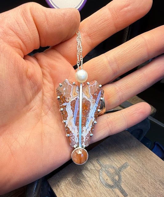 Rorschach Pendant