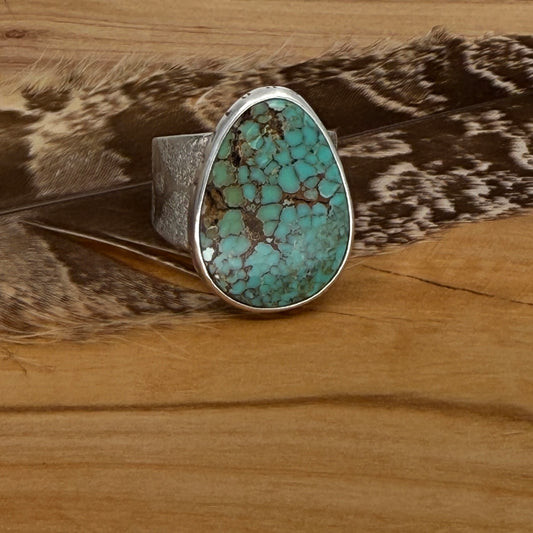 Protect My Peace Turquoise Ring