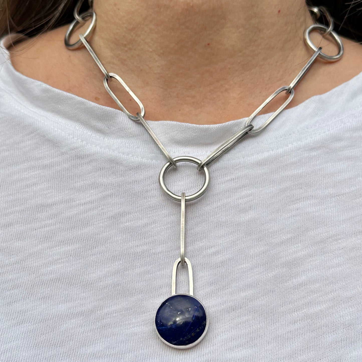 Fidget Necklace- Lapis