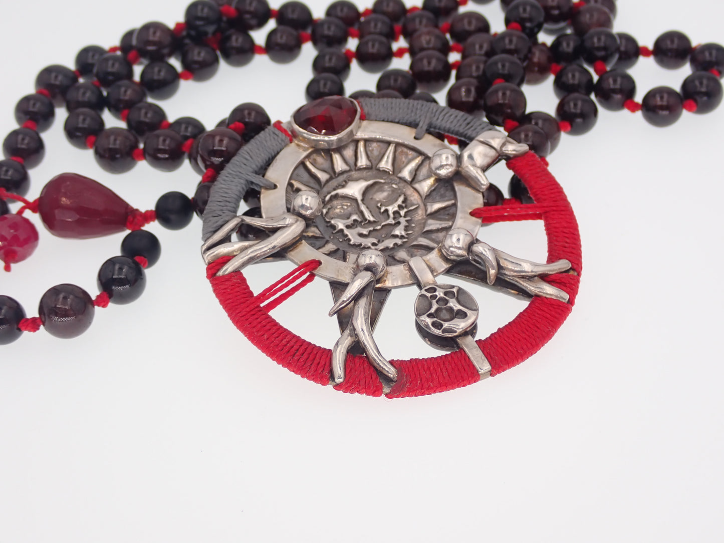 Trust and Grace Mala with tabletop Display